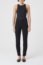 Skinny Pusher Jeans - Black - Women