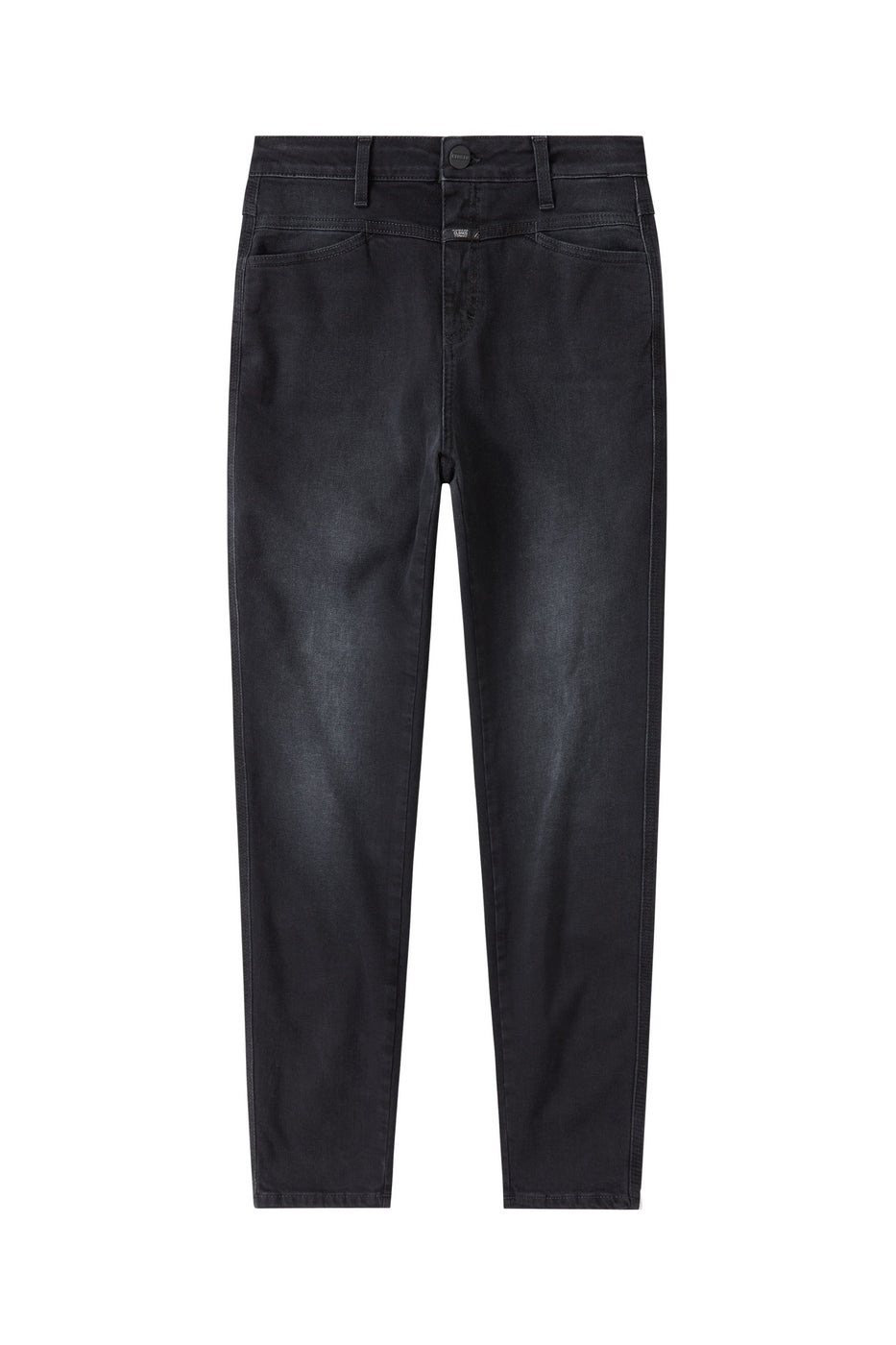 Vaquero Skinny Pusher - Dark Grey - Mujer