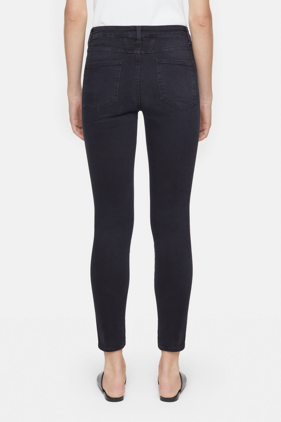 Vaquero Skinny Pusher - Dark Grey - Mujer