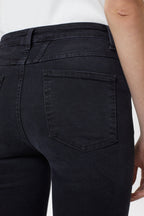 Vaquero Skinny Pusher - Dark Grey - Mujer