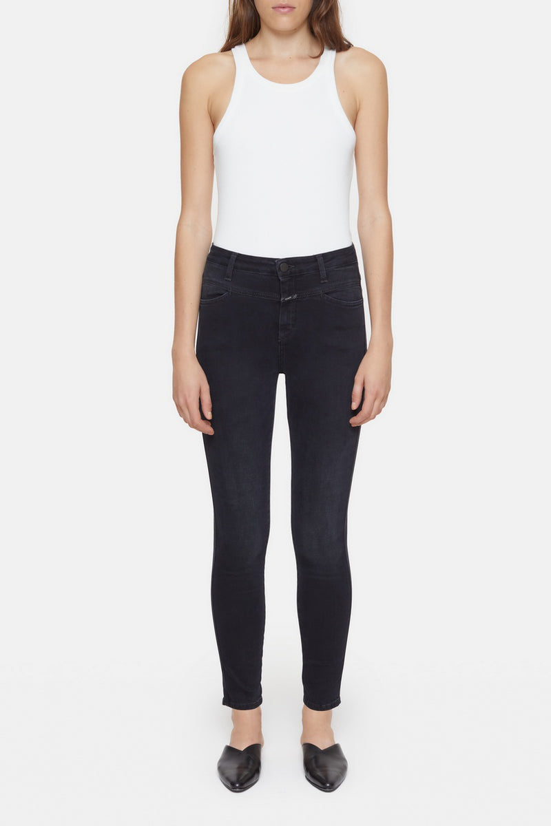Jeans Skinny Pusher - Dark Grey - Femme