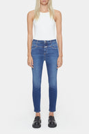 Jeans Skinny Pusher - Dark Blue - Femme