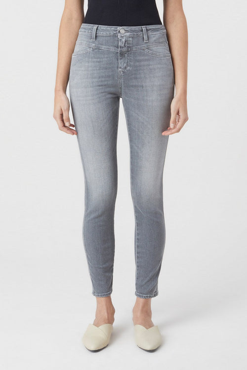 Jeans Skinny Pusher - Mid Grey - Femme