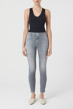 Vaquero Skinny Pusher - Mid Grey - Mujer
