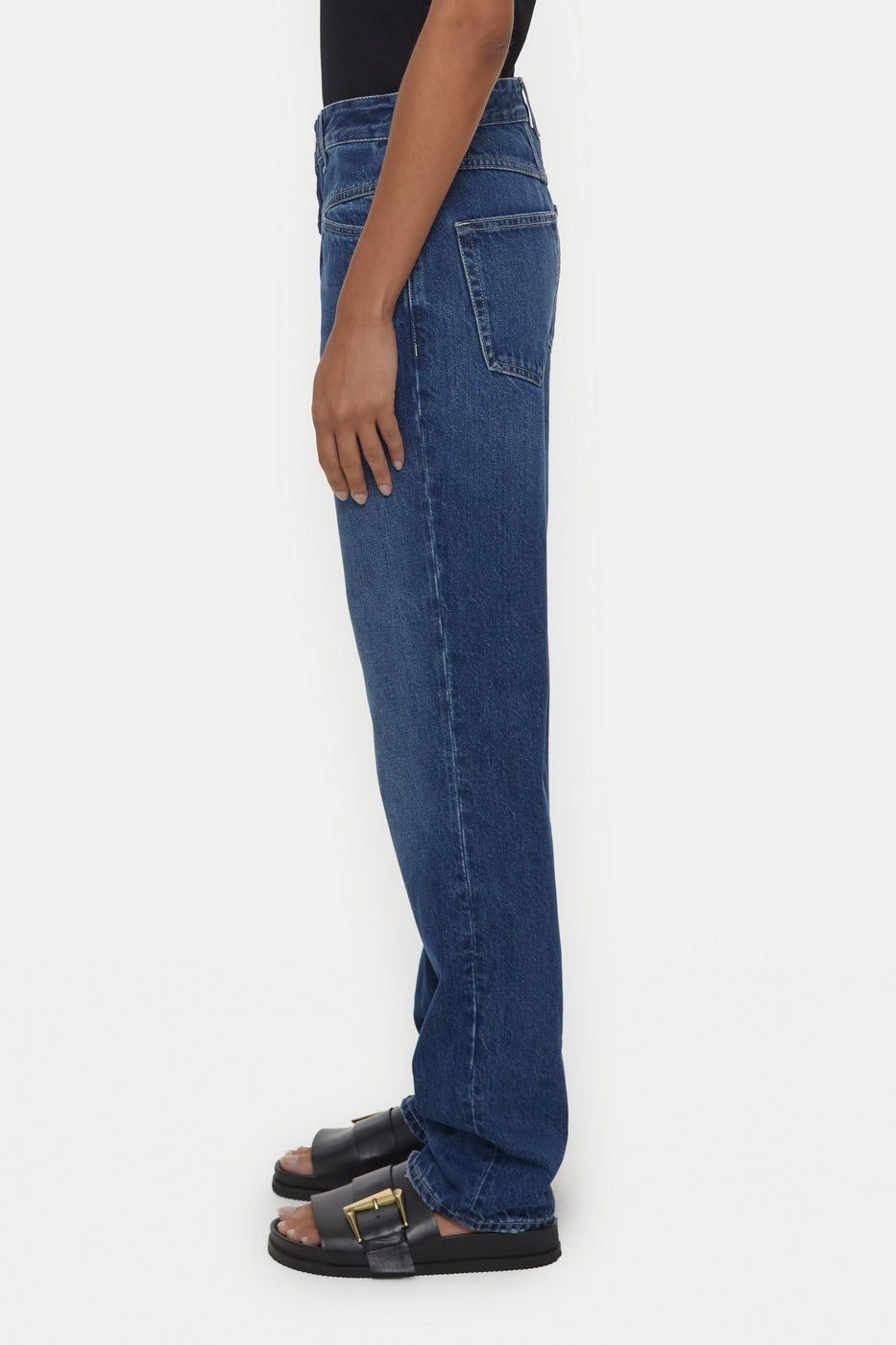 Straight-X Jeans - Dark Blue - Women