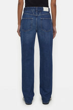 Straight-X Jeans - Dark Blue - Women