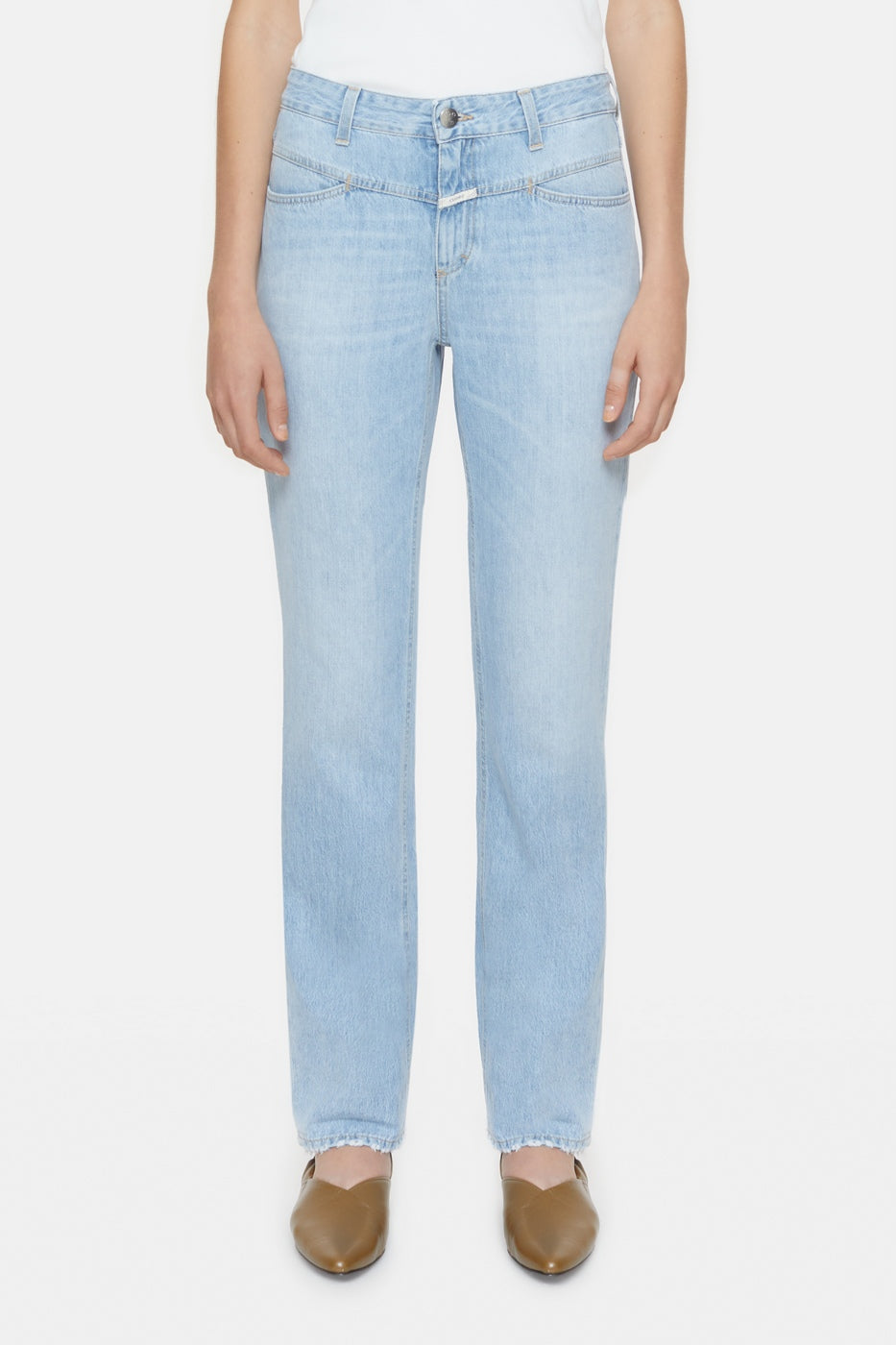 Jeans Straight-X - Light Blue - Mujer
