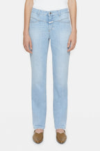 Jeans Straight-X - Light Blue - Mujer