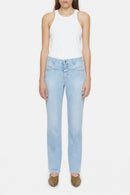 Jeans Straight-X - Light Blue - Femme