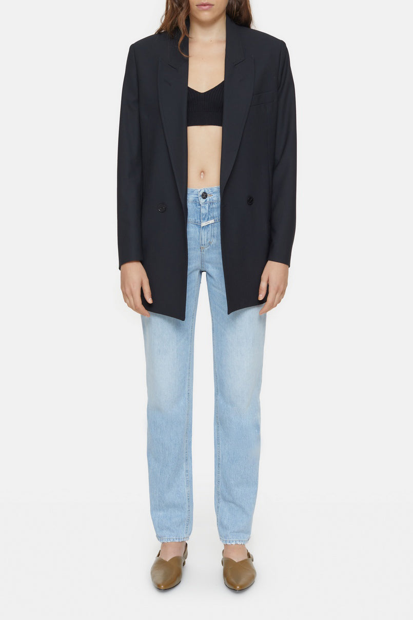 Jeans Straight-X - Light Blue - Mujer