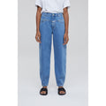 Vaquero Pedal Jeanie - Azul Medio - Mujer