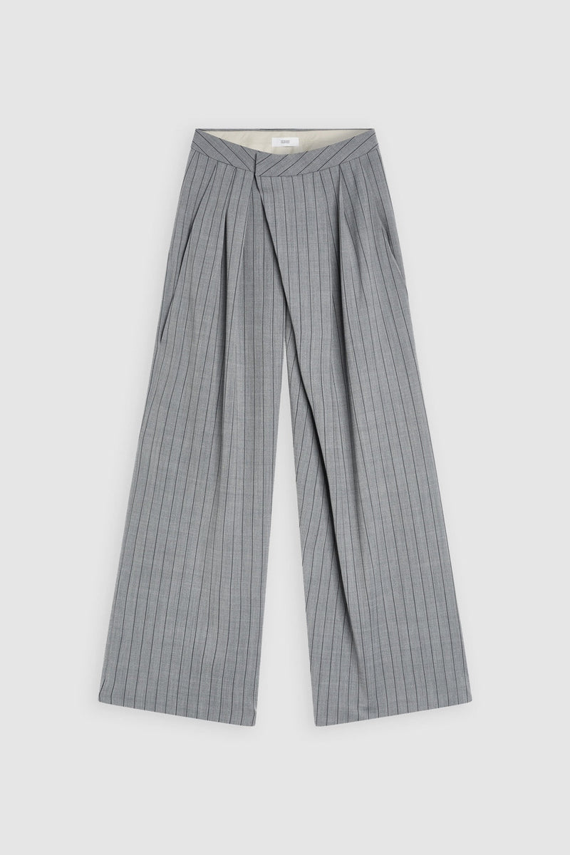Pantalon Zola - Dark Grey Melange - Femme