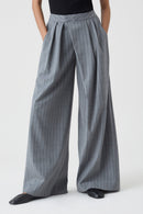 Pantalon Zola - Dark Grey Melange - Femme