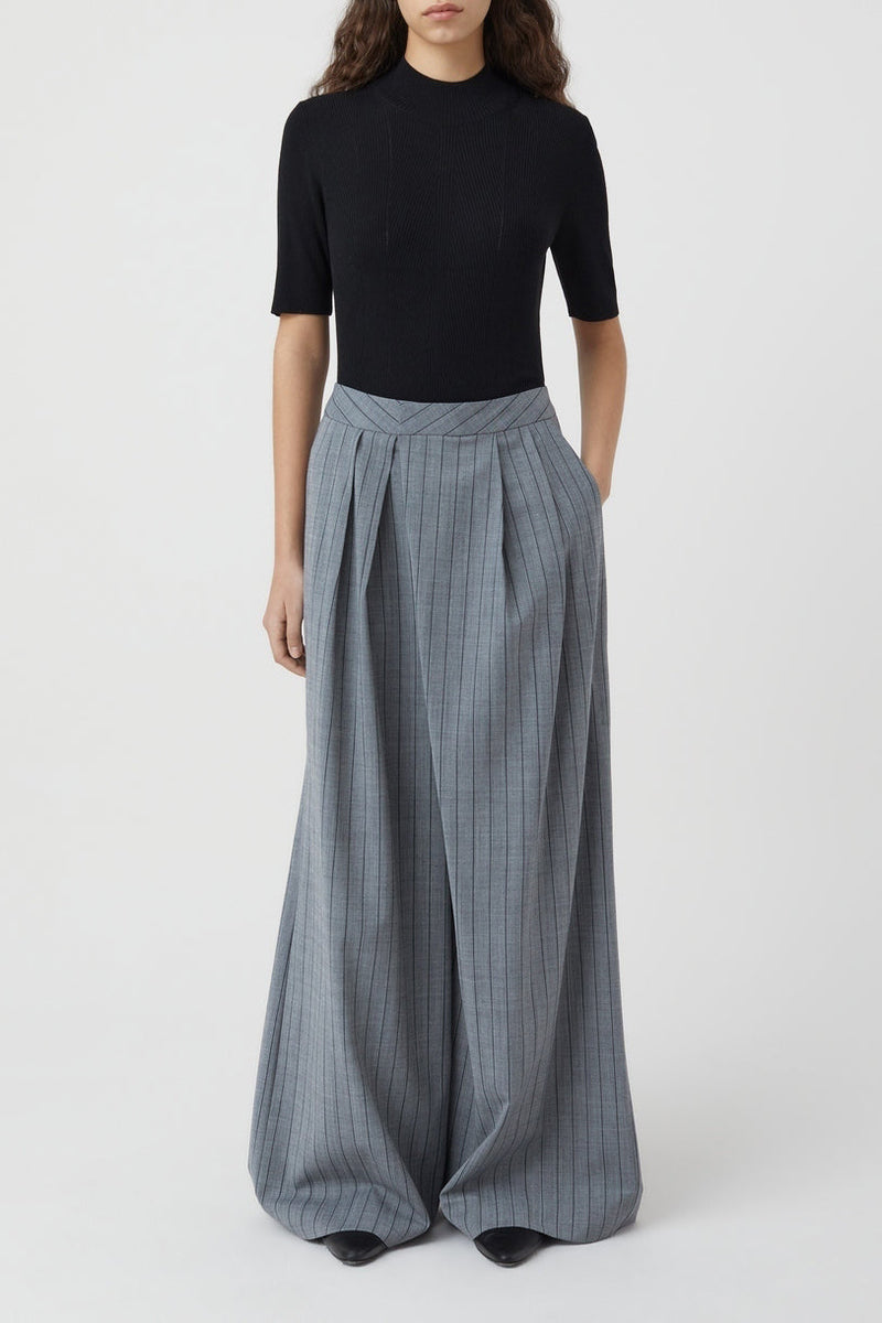 Pantalon Zola - Dark Grey Melange - Femme