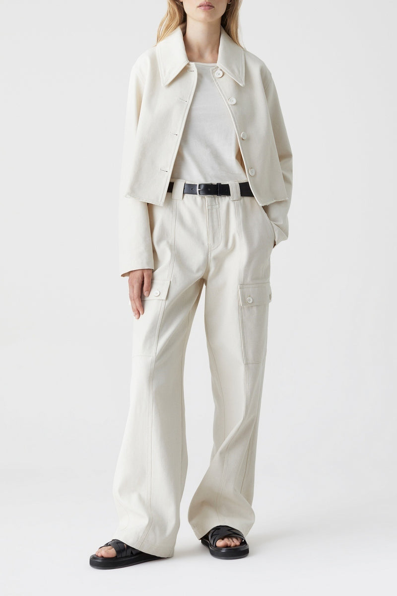 Pantalon Roye - Ecru - Femme