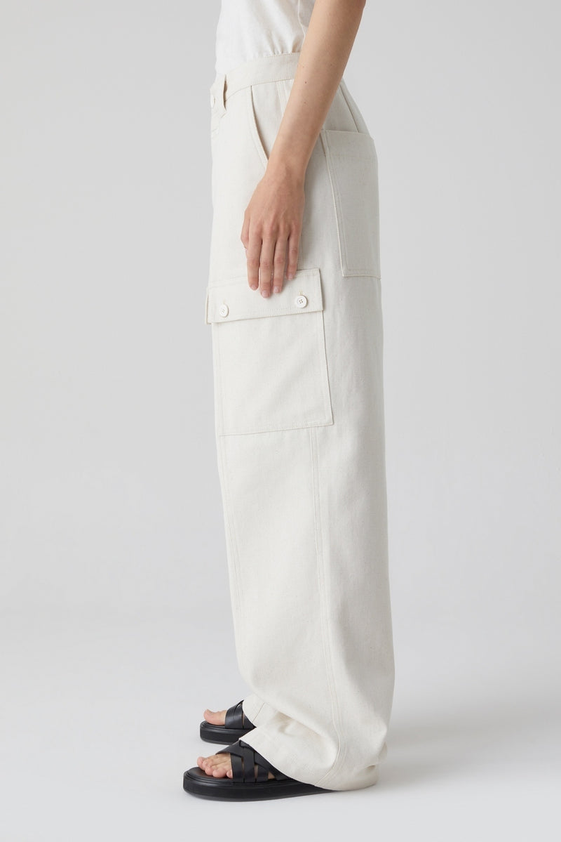 Pantalon Roye - Ecru - Femme