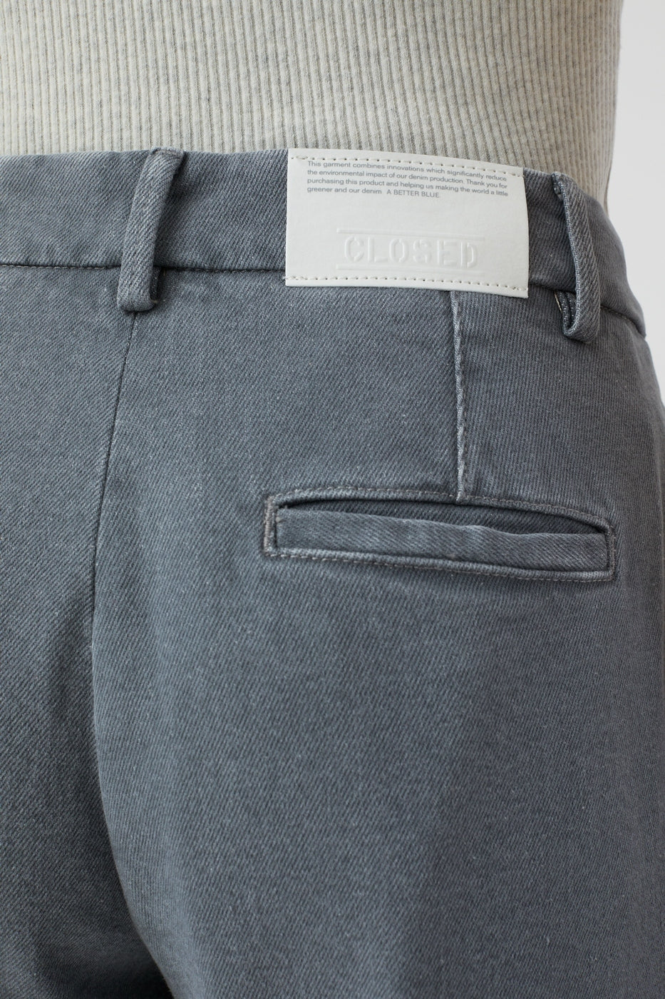 Vaqueros Wharton - Mid Grey - Mujer