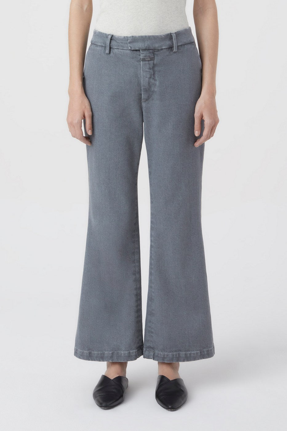 Vaqueros Wharton - Mid Grey - Mujer