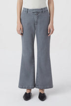 Vaqueros Wharton - Mid Grey - Mujer