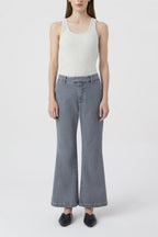 Vaqueros Wharton - Mid Grey - Mujer