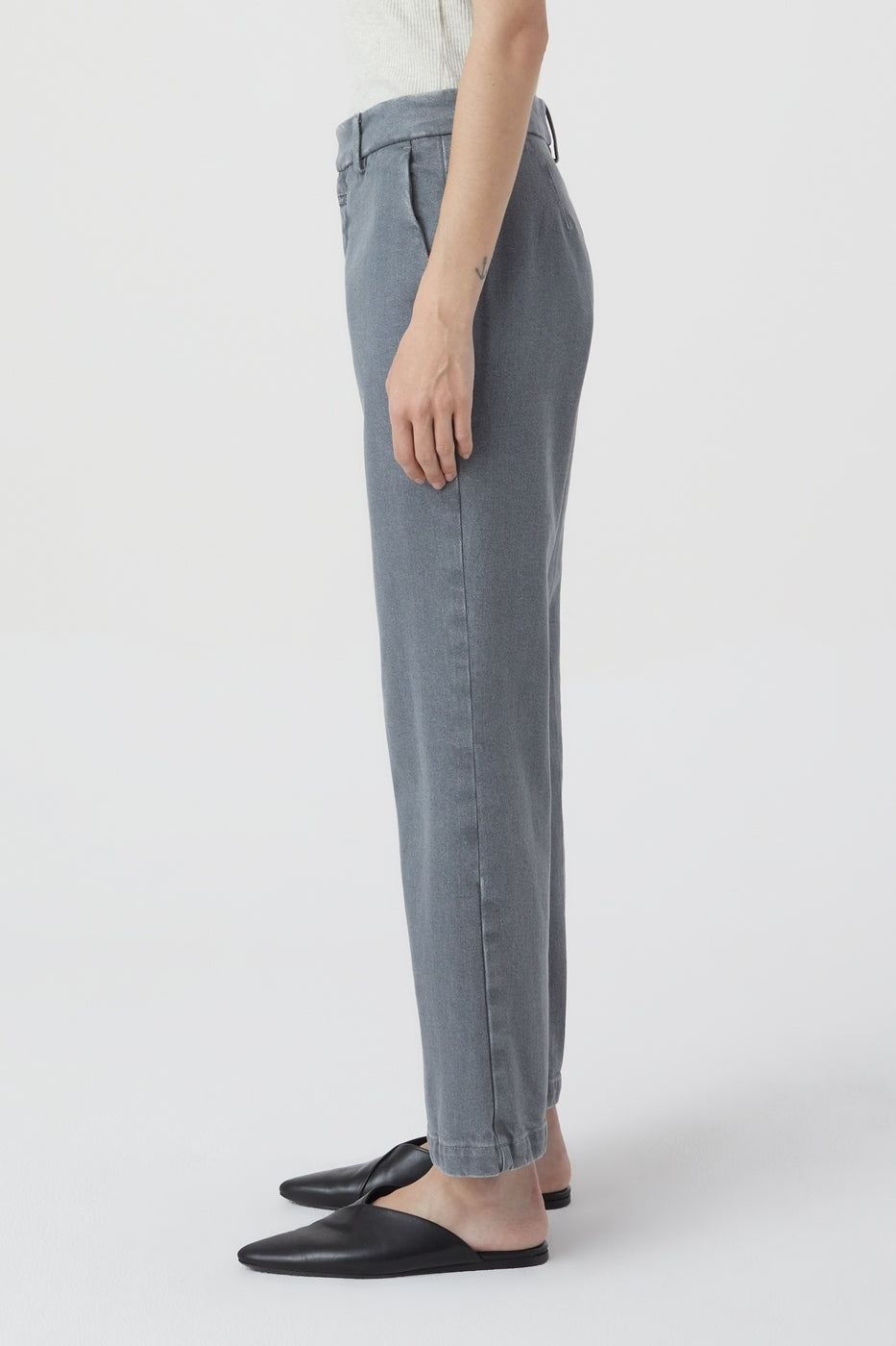 Vaqueros Wharton - Mid Grey - Mujer