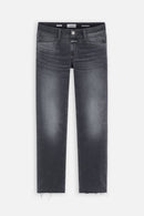 Cerrado - Starle Jeans - Gris medio - Mujer