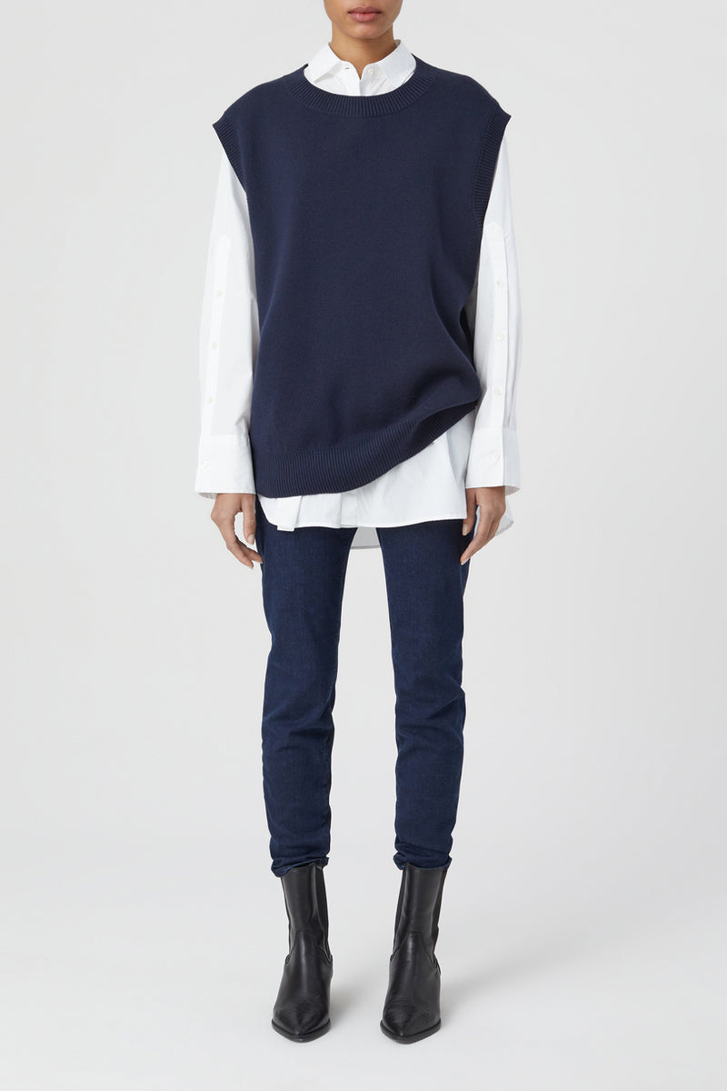 Jeans Baker - Dark Blue - Femme