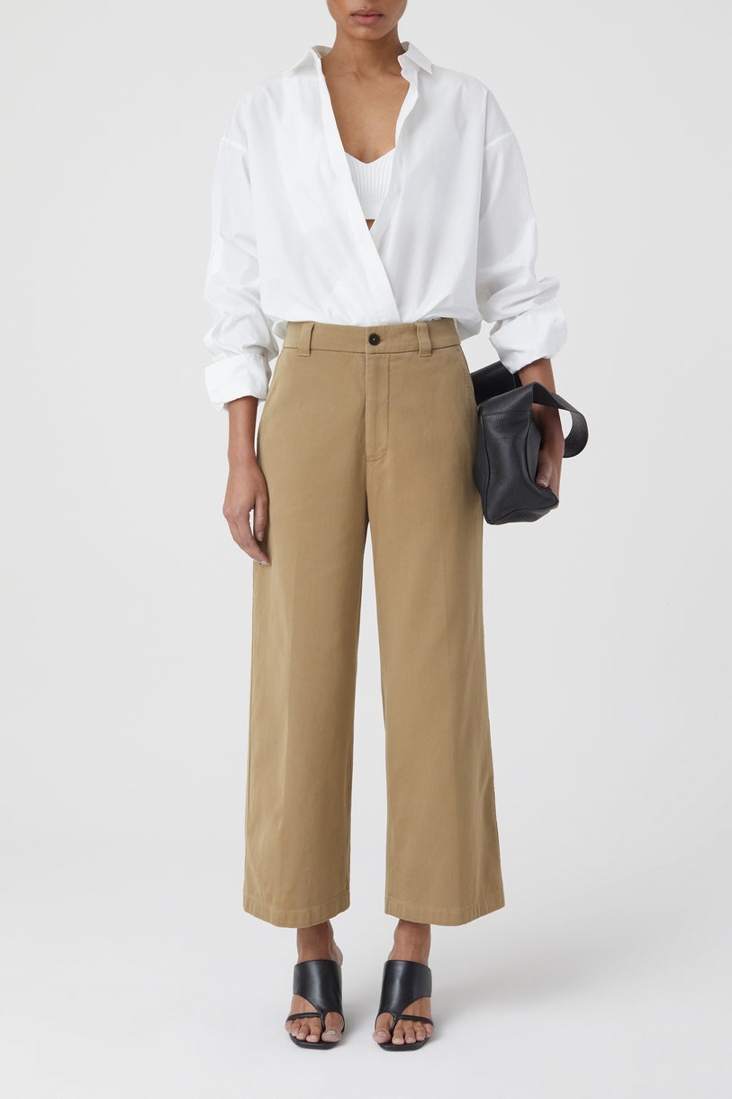 Pantalón Barton - Mármol Marrón - Mujer