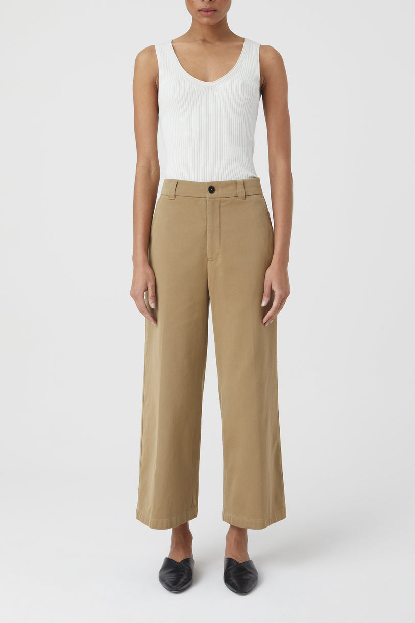 Pantalón Barton - Mármol Marrón - Mujer