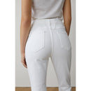 Closed - Vaqueros altos Baker cerrados - Blanco - Mujer