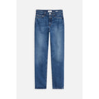 Jean Closed Baker High - Bleu Moyen - Femme