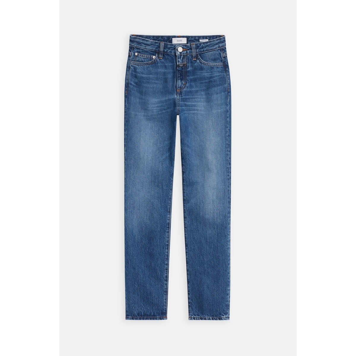 Jean Closed Baker High - Bleu Moyen - Femme