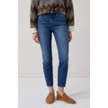 Jean Closed Baker High - Bleu Moyen - Femme