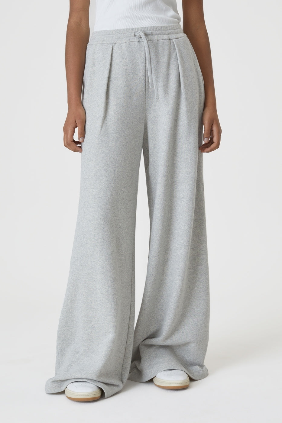 Pantalón Faris - Gris Claro Jaspeado - Mujer