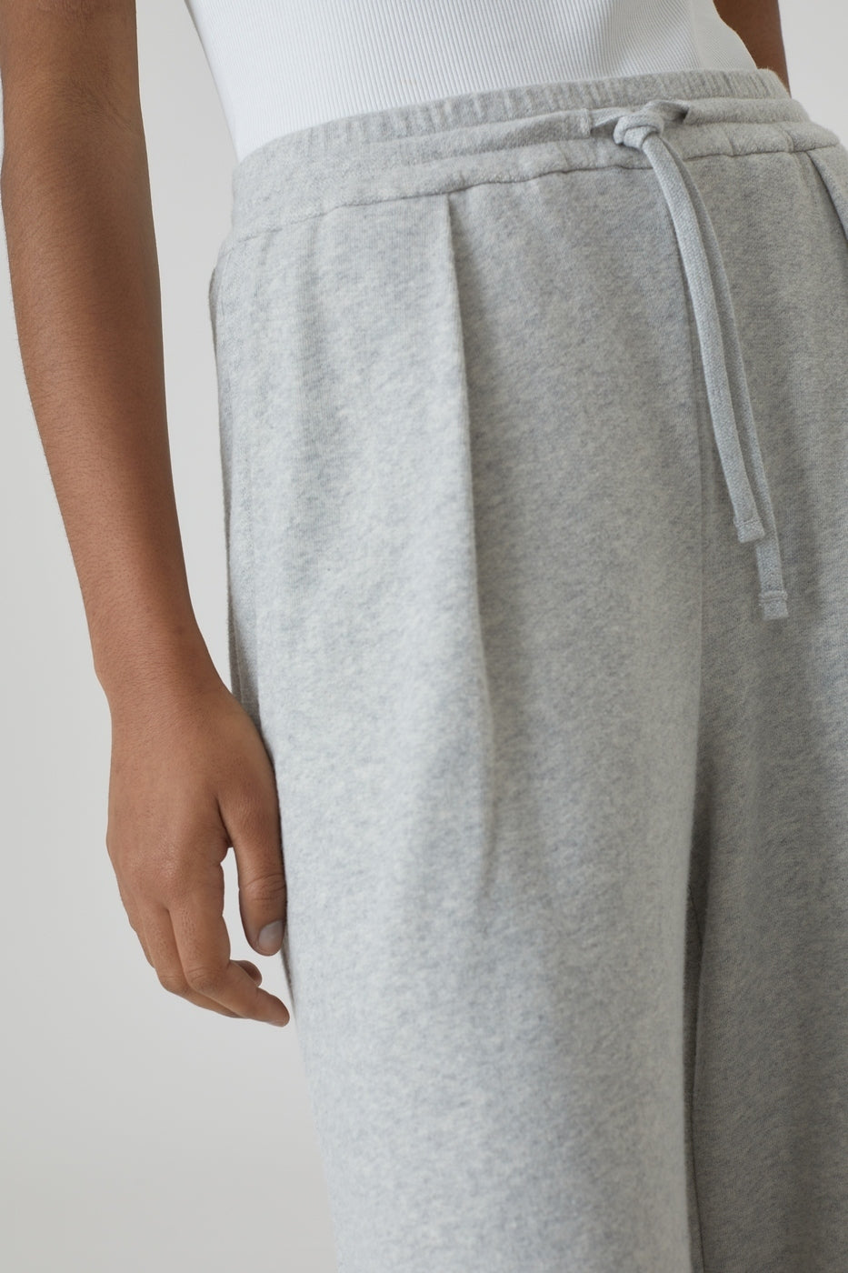 Pantalón Faris - Gris Claro Jaspeado - Mujer