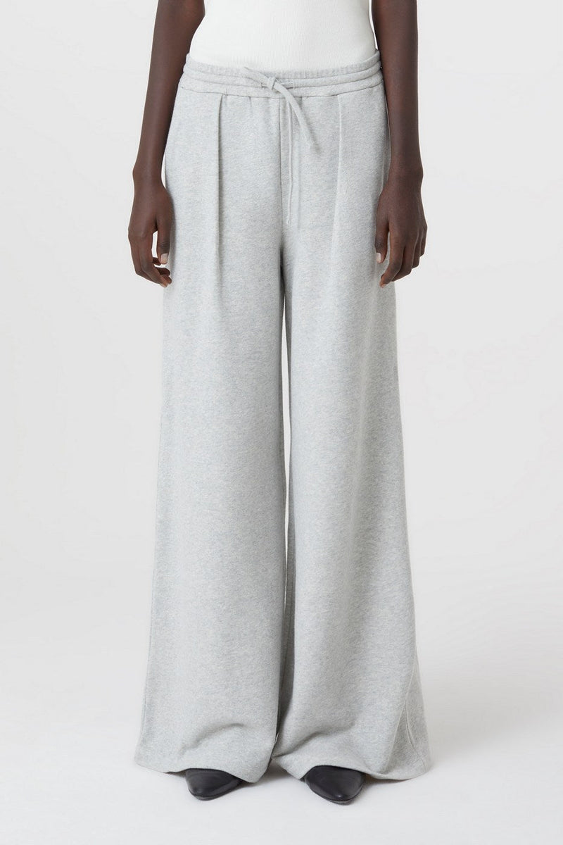 Pantalon Faris - Light Grey Melange - Femme