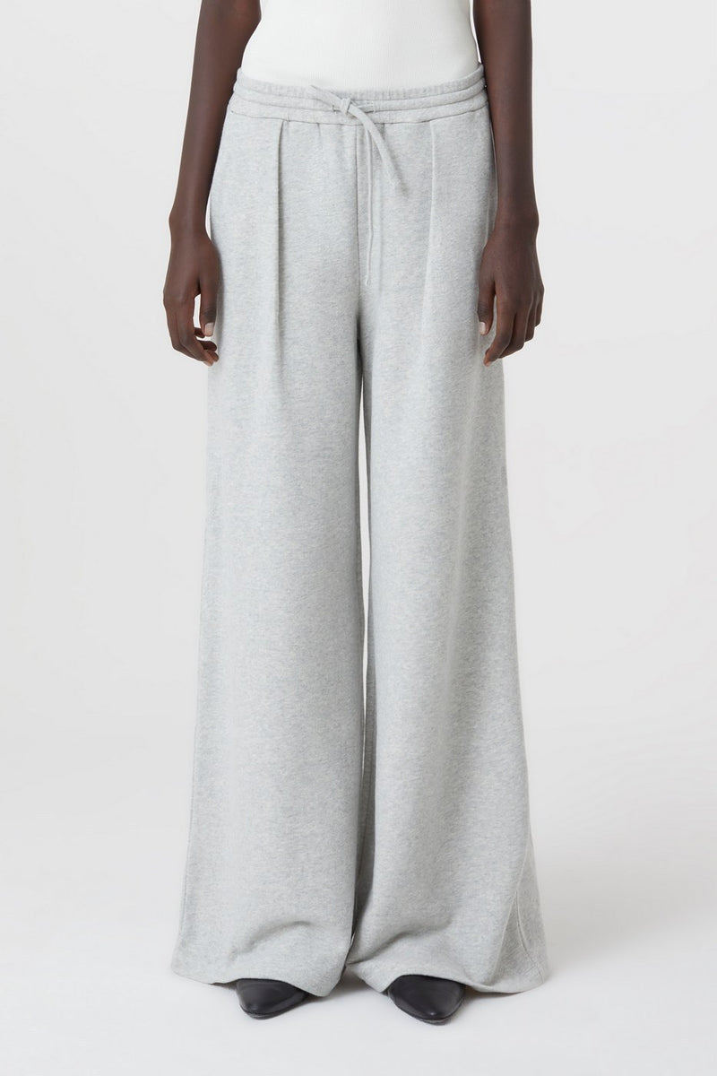 Pantalon Faris - Light Grey Melange - Femme