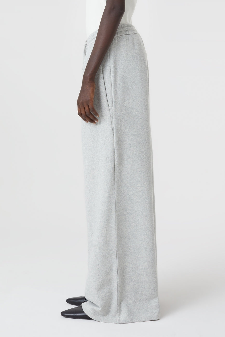 Pantalón Faris - Gris Claro Jaspeado - Mujer