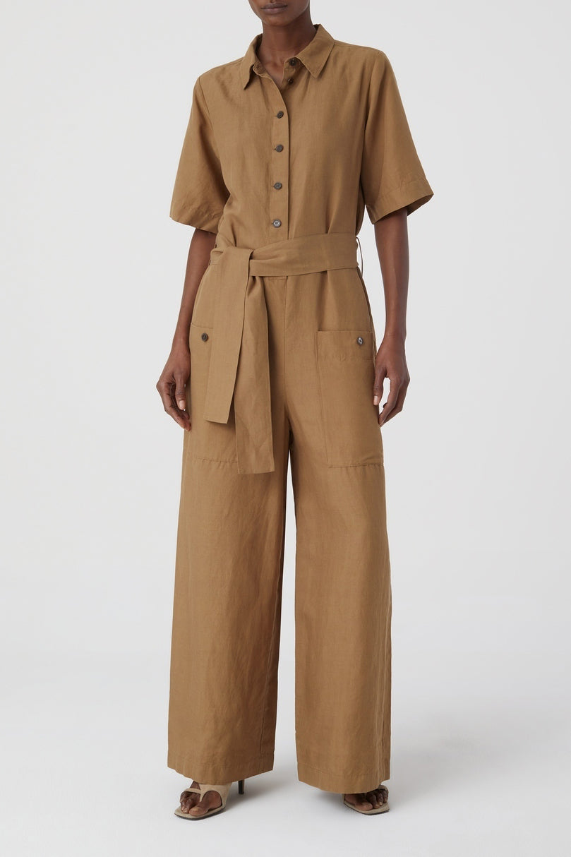 Pantalón Overall - Nutmeg - Mujer