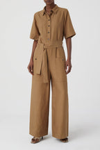 Pantalón Overall - Nutmeg - Mujer
