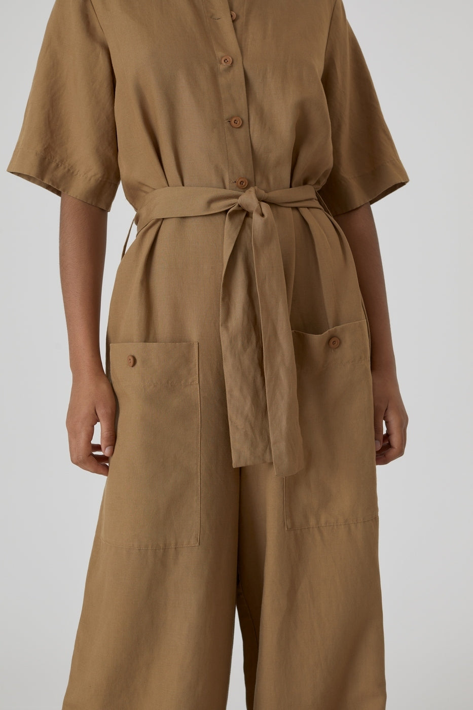 Pantalón Overall - Nutmeg - Mujer