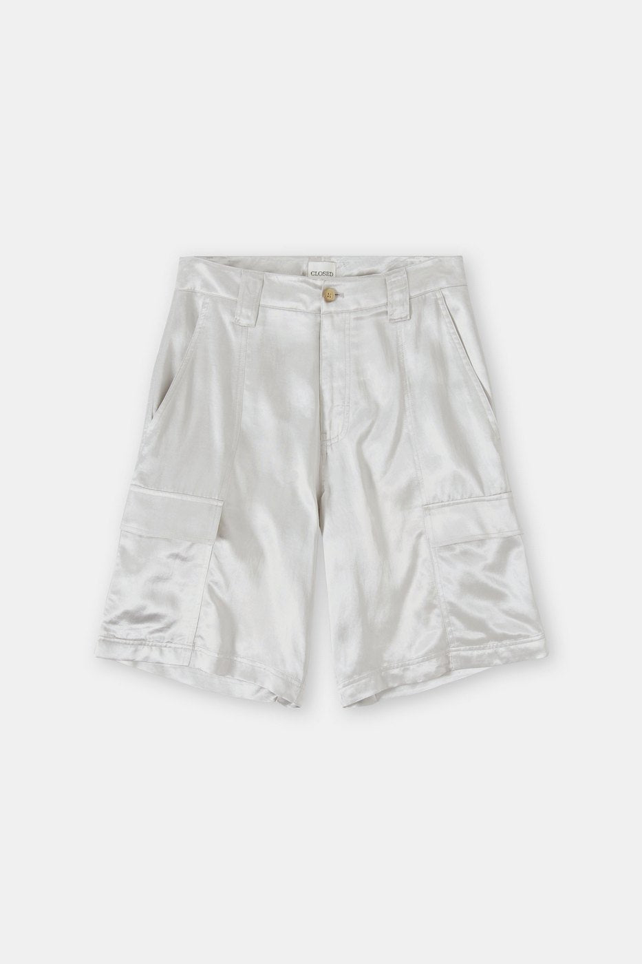 Closed - Short Silk Cargo - Limestone - Mujer