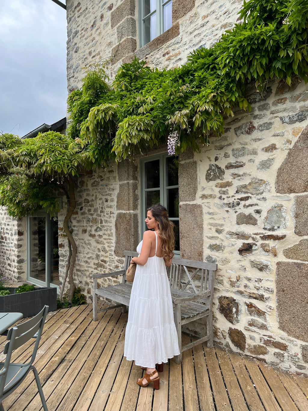 Vestido Largo Louisa - Blanco