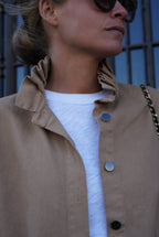 Céleste Camel Overshirt