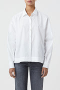 Chemise À Fermeture - White - Femme
