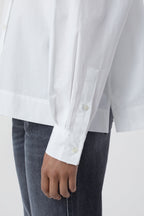 Chemise À Fermeture - White - Femme