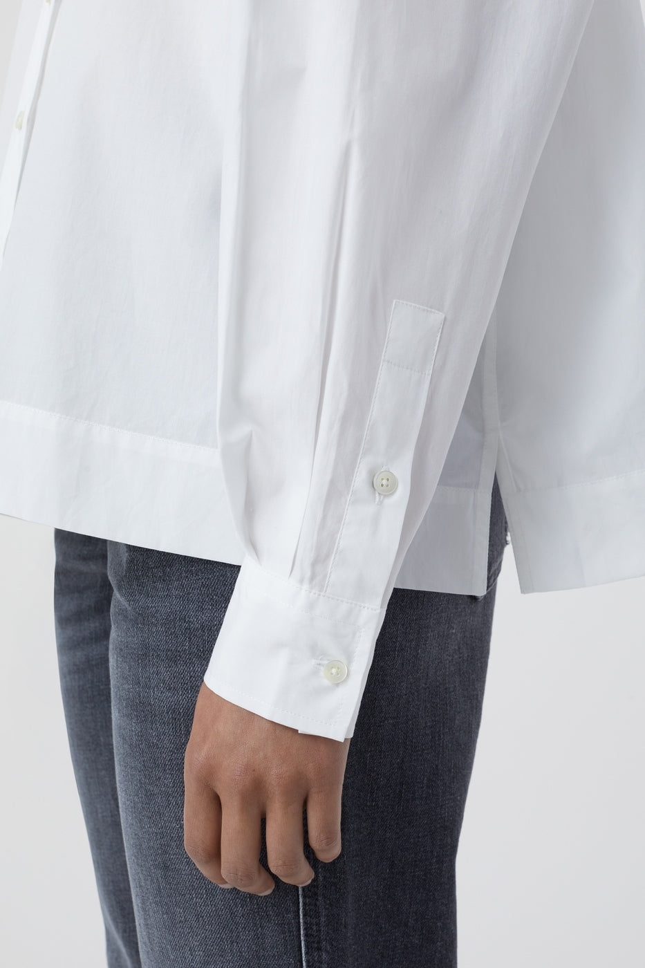 Chemise À Fermeture - White - Femme