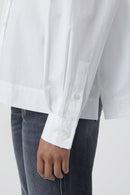 Chemise À Fermeture - White - Femme