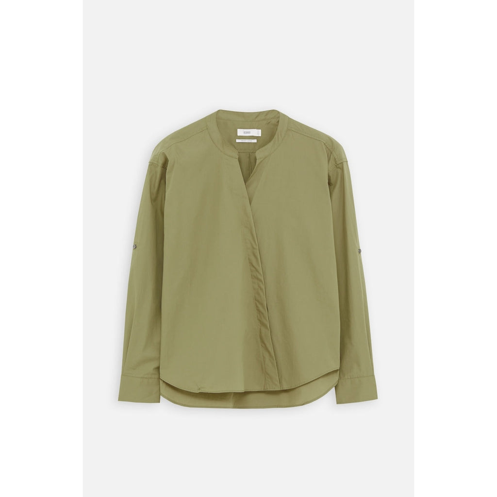 Camisa Closed blanca - sombra verde - mujer