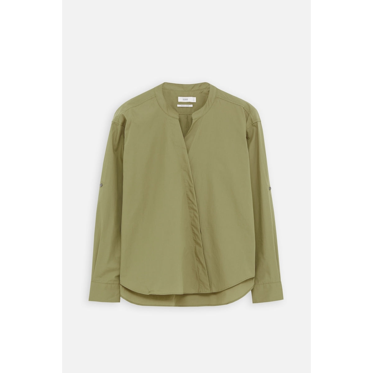 Camisa Closed blanca - sombra verde - mujer